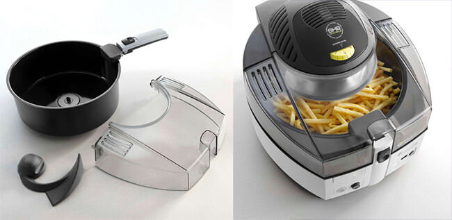 caractéristiques accessoires DeLonghi Multifry