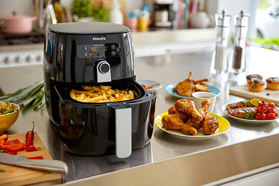 design ergonomie Philips Airfryer avance