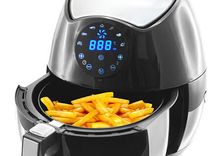 temps cuisson friteuse sans huile